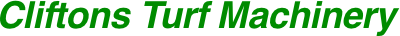 Cliftons Turf Machinery Logo